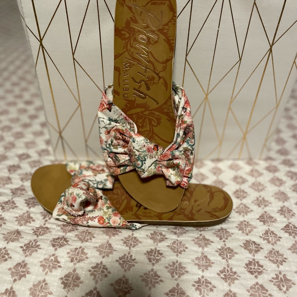 Blowfish cork bottom sandal